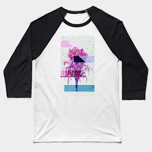 Tree in the sand Baseball T-Shirt